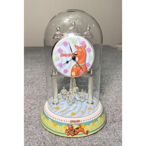 Vintage Scooby- Doo Porcelain Collectible Anniversary Clock Cartoon Network